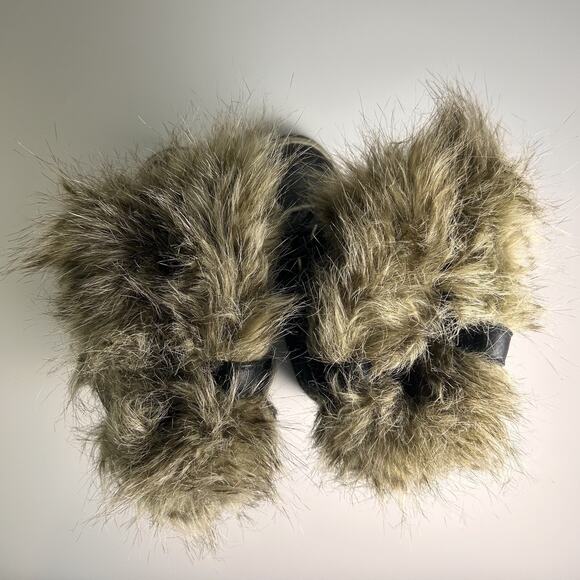 Sorel Joan of Arctic Fur Boots Women's 8 Waterproof Suede Winter Snow Aspen - Picture 9 of 11